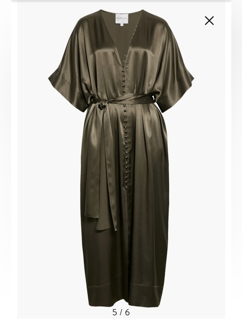 Careste Talitha Silk Caftan Dress
